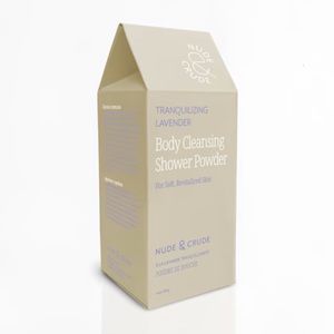 Nude and Crude Body Cleansing Shower Powder